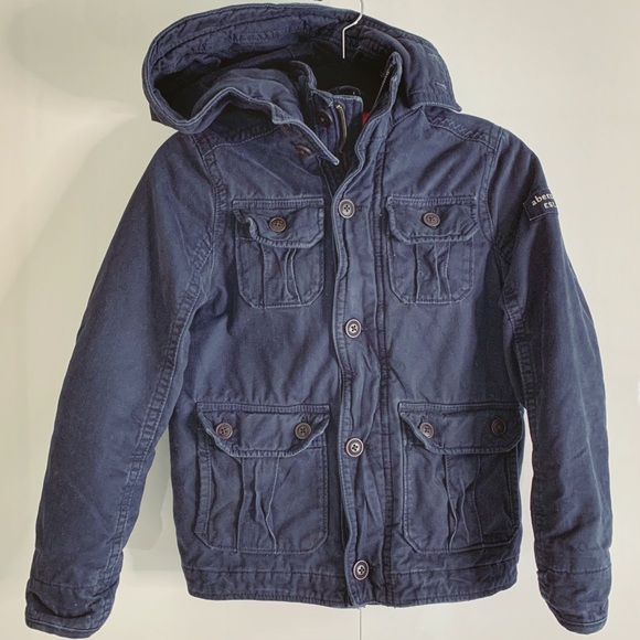 Boy’s Abercrombie Military Jacket - Picture 1 of 5